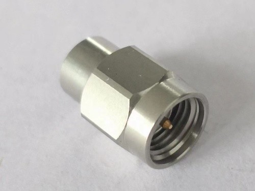 SMA male RF coaxial terminator, stainless steel body, 2W, 18GHz